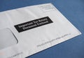 Tax return document Royalty Free Stock Photo