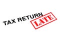 Tax Return Late Royalty Free Stock Photo