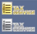 Tax Service Vector Royalty Free Stock Photo