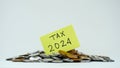 TAX 2024 Royalty Free Stock Photo