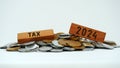 TAX 2024 Royalty Free Stock Photo