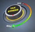 tax stress Royalty Free Stock Photo