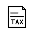 Tax Royalty Free Stock Photo