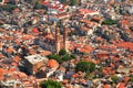 Taxco aerial view Royalty Free Stock Photo