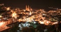 Taxco at night Royalty Free Stock Photo