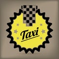 Taxi badge design