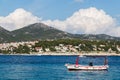 Taxi boat off the coast of Jerolim