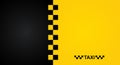 Taxi cab symbol