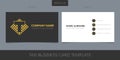 Taxi, cab vector layout of business card with logo, icon and template corporate details