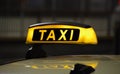 Taxi Royalty Free Stock Photo
