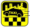 Taxi car vector illustration
