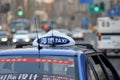 Taxi car, Shanghai, China