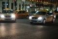 Taxi cars in bucharest