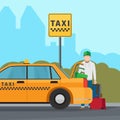 Taxi city transportation service