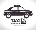 Taxi design, vector illustration.