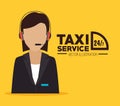 Taxi design, vector illustration.