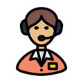 Taxi Dispatcher Icon