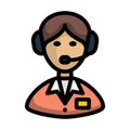 Taxi Dispatcher Icon