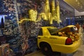 Taxi Display at Neiman Marcus at The Shops and Restaurants at Hudson Yards in New York