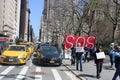 Taxi Driver and Immigration Rally City Hall New York City