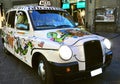 Taxi in Florence city, Italy