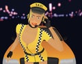 Taxi Girl Dispatcher