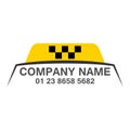 Taxi logo design template