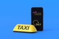 Taxi ordering around the clock. Calling passenger transport online