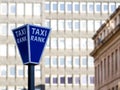 Taxi Rank Sign Royalty Free Stock Photo