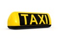 Taxi roof sign