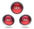 Taxi glass button