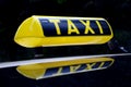 Taxi sign Royalty Free Stock Photo