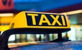 Taxi sign Royalty Free Stock Photo