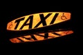 Taxi Sign 2