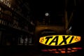 Taxi Sign 2