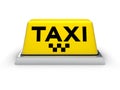 Taxi sign