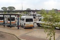 Taxi stand near Johannesburg CBD