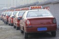 Taxicabs Royalty Free Stock Photo