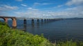 Tay Rail Bridge, Dundee Royalty Free Stock Photo