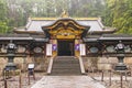 Tayiu in, mausoleum of Tokugawa Iemitsu, famous shogun. Part of Rinno ji Buddhist temple in Nikko Japan