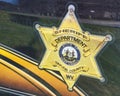 Taylor County sheriff star located in Grafton WV USA 2023