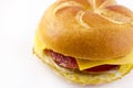 Taylor Ham Breakfast Sandwich Royalty Free Stock Photo