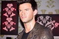 Taylor Lautner wax figure