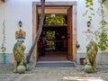 Taylor`s Port House entrance, Gaia, Portugal. Royalty Free Stock Photo