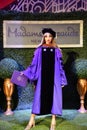 Taylor Swift NYU Graduation statue at Madame Tussauds in Times Square in Manhattan, New York City Royalty Free Stock Photo