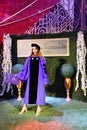 Taylor Swift NYU Graduation statue at Madame Tussauds in Times Square in Manhattan, New York City Royalty Free Stock Photo