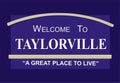 Taylorville Illinois with best quality Royalty Free Stock Photo