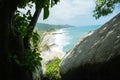 Tayrona Park beach in the Caribbean Royalty Free Stock Photo
