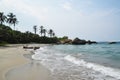 Tayrona park beach Royalty Free Stock Photo