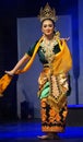 Tayub sukowati dance from Sragen Central Java, Indonesia Royalty Free Stock Photo